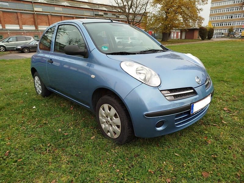 Blau Gebraucht 2006 Nissan Micra Kleinwagen | 2.350 € - Bild 1/4
