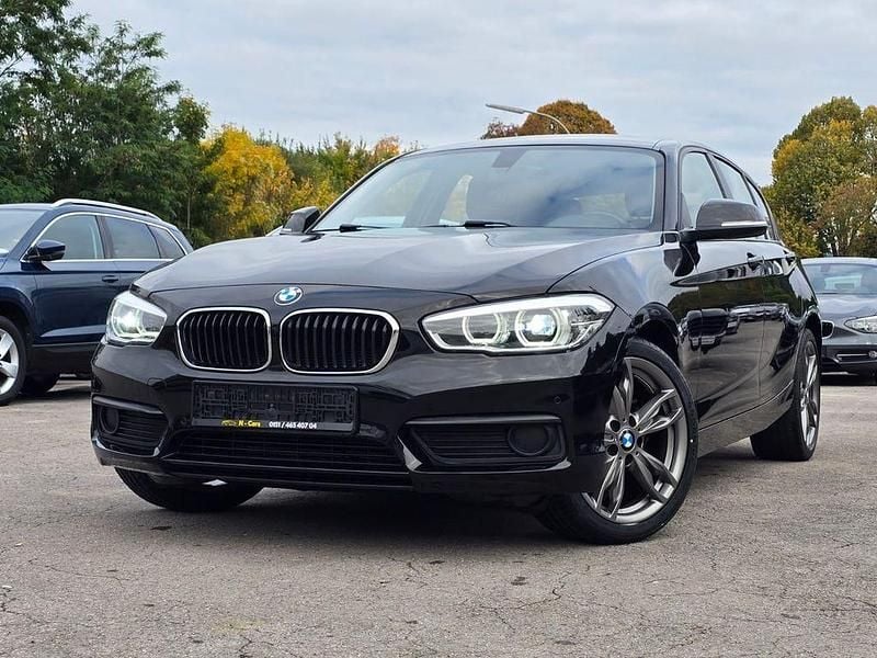 Schwarz Gebraucht 2015 BMW 116 Sport Line Kleinwagen | 9.390 € (Guter Preis) - Bild 1/4