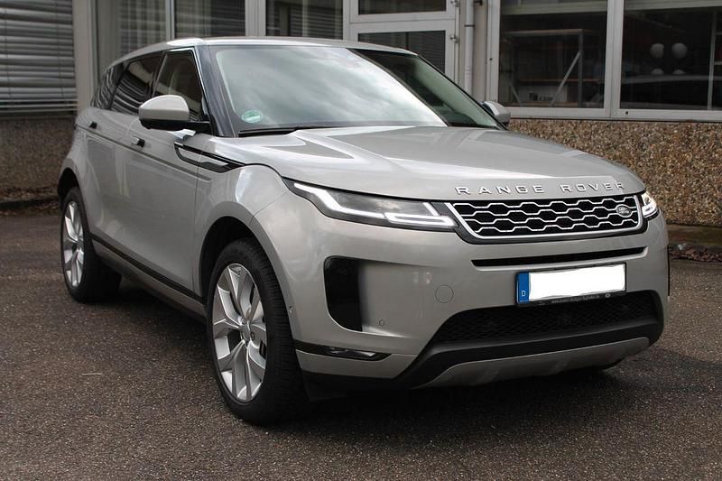 Grau Gebraucht 2019 Land Rover Range Rover evoque SE SUV | 30.700 € (Fairer Preis) - Bild 1/4