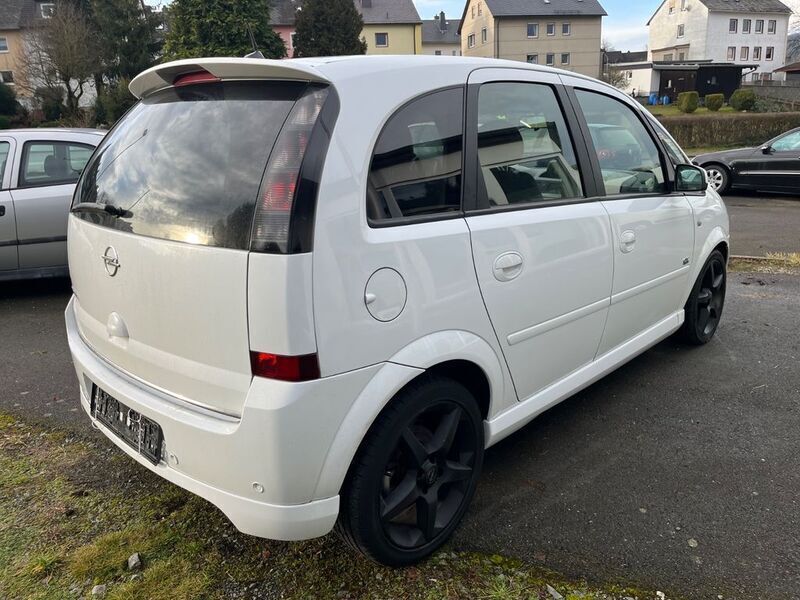 Gebraucht Opel Meriva Cosmo 105 PS (77 kW) 2008 Weiß Van / Kleinbus