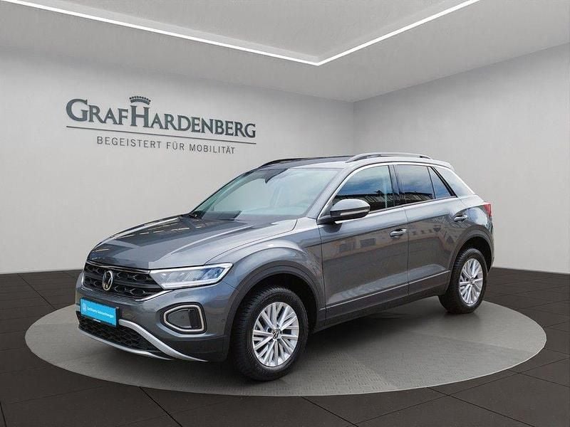 Grau Gebraucht 2024 VW T-Roc Life SUV | 20.910 € (Superpreis) - Bild 1/4