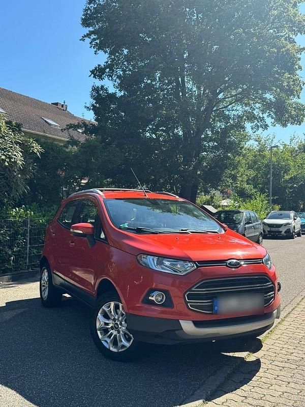 Orange Gebraucht 2014 Ford Ecosport Titanium SUV | 6.499 € (Fairer Preis) - Bild 1/4