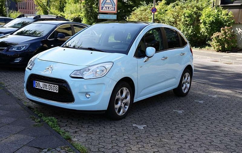 Gebraucht Citroën C3 Exclusive 95 PS (69 kW) 2010 Blau Kleinwagen
