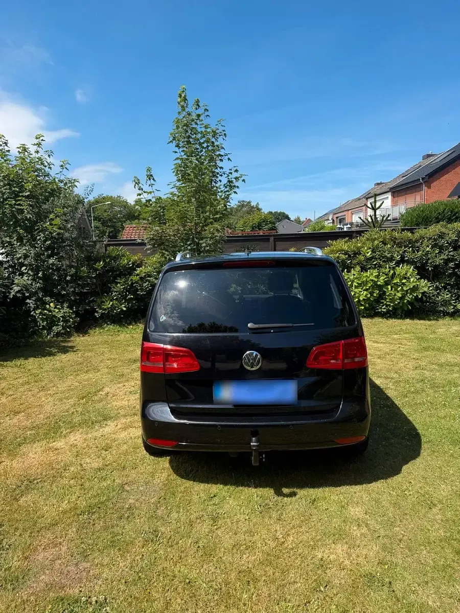 Gebraucht VW Touran 170 PS (125 kW) 2013 Schwarz Van / Kleinbus