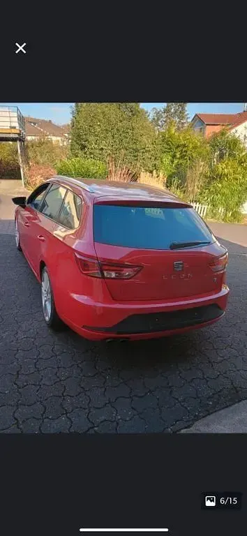 Second-hand Seat Leon ST FR 184 CP (135 kW) 2014 Roșu Break