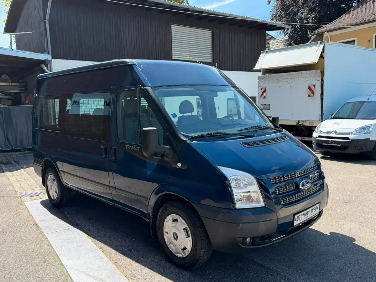 Gebraucht Ford Transit Trend 140 PS (102 kW) 2012 Blau Van / Kleinbus