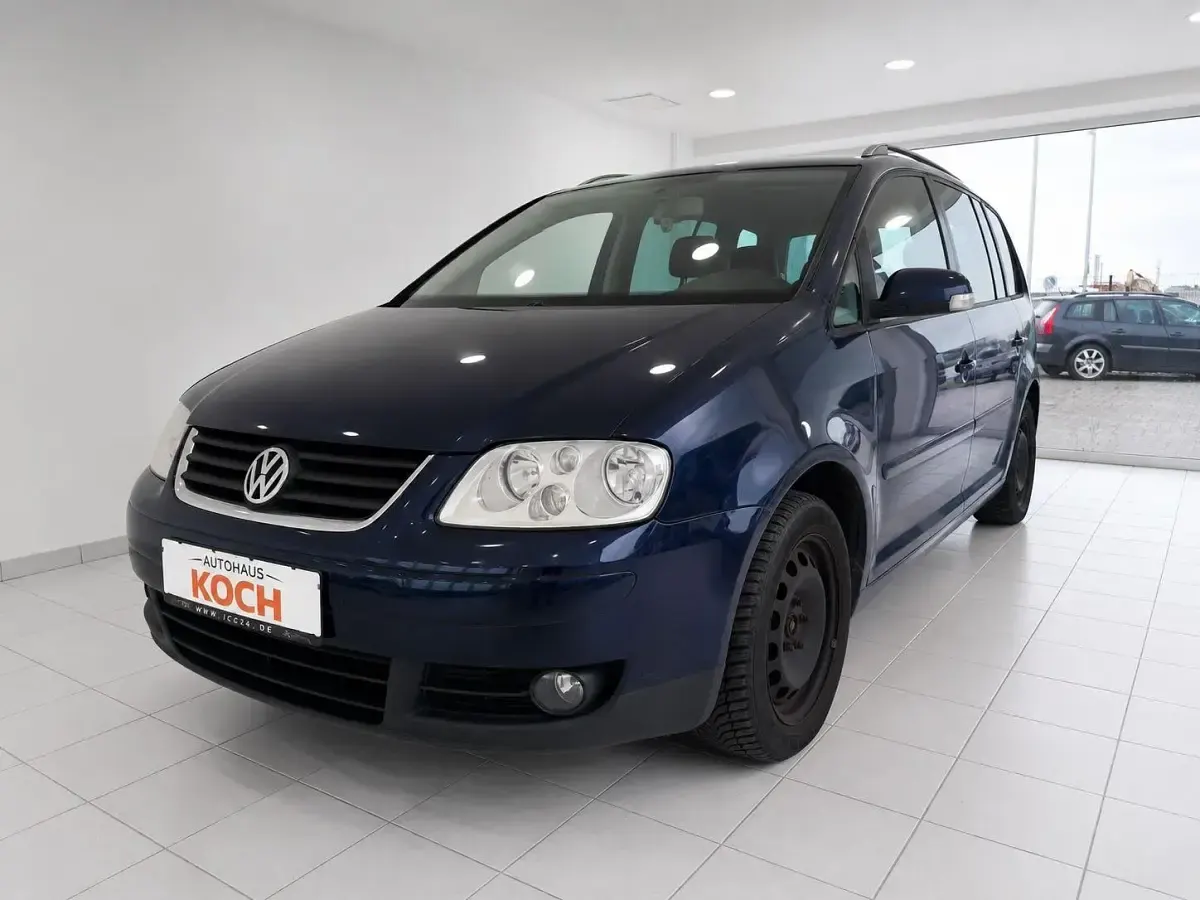 Gebraucht VW Touran Highline 140 PS (102 kW) 2004 Blau Van / Kleinbus