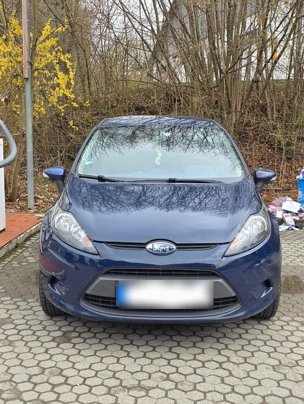 Gebraucht Ford Fiesta 60 PS (44 kW) 2009 Blau Kleinwagen