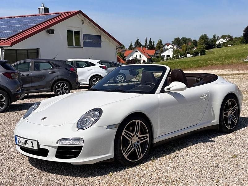 Gebraucht Porsche 911 Carrera 4S Cabriolet 385 PS (283 kW) 2010 Weiß Cabrio