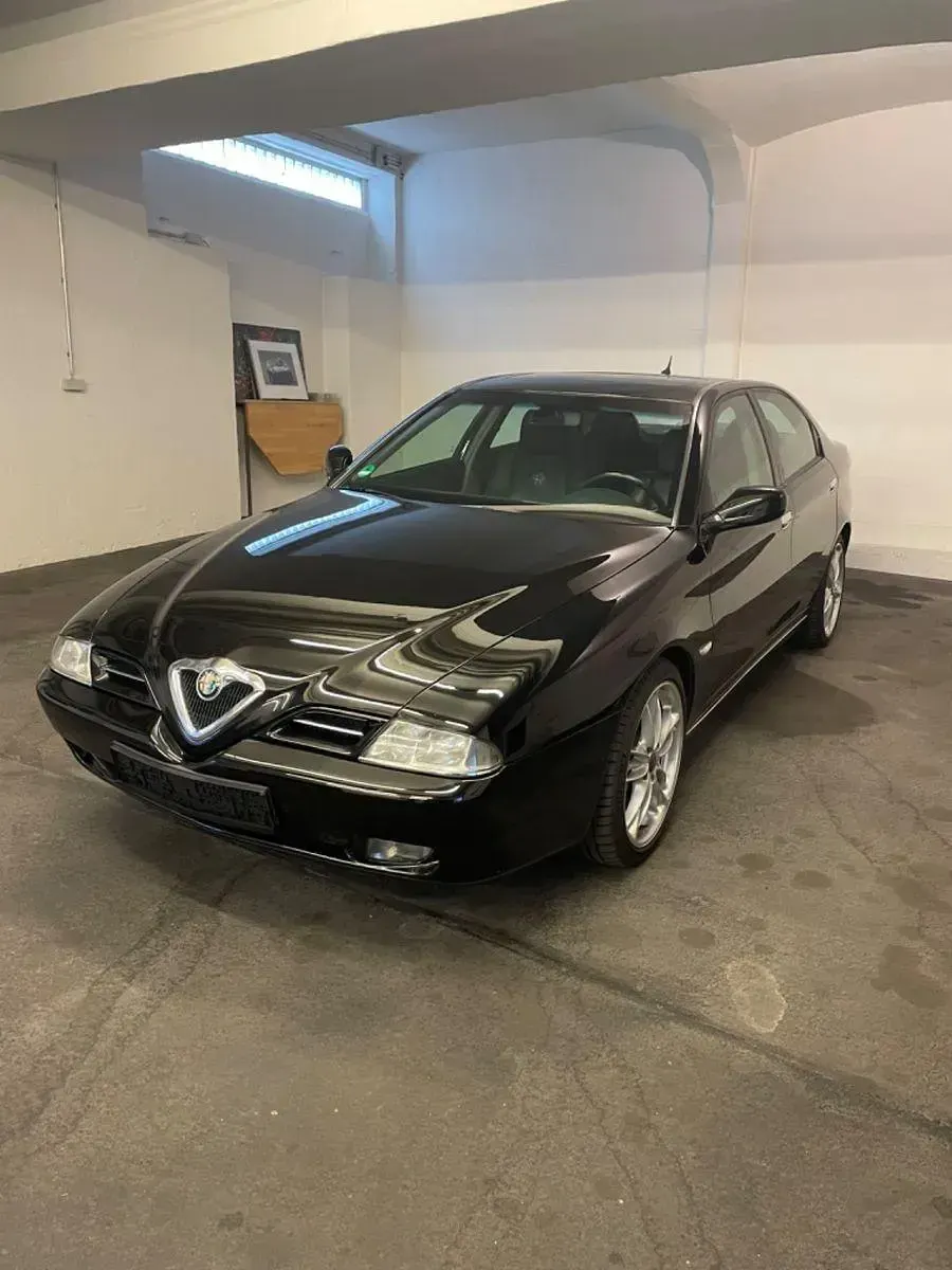 Gebraucht Alfa Romeo 166 Progression 226 PS (166 kW) 2000 Schwarz Limousine