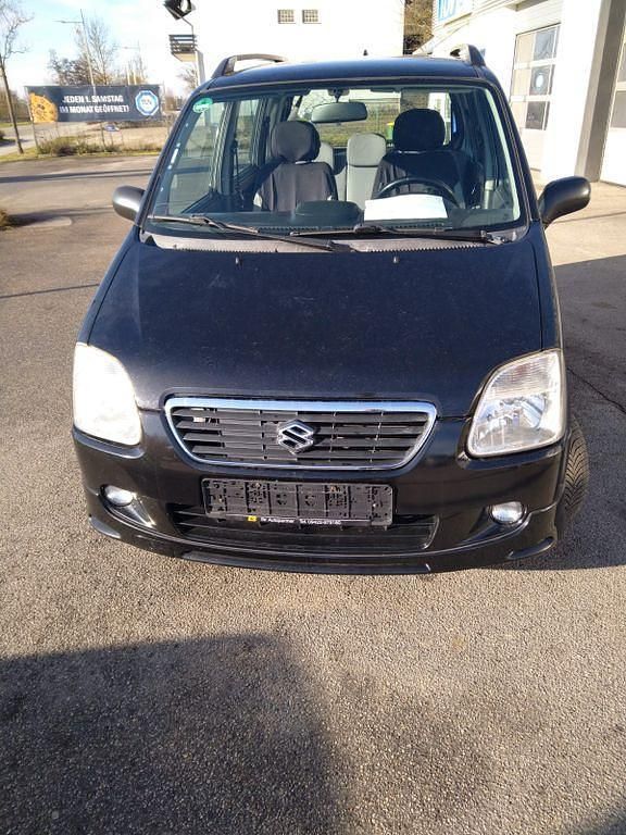 Gebraucht Suzuki Wagon R+ 76 PS (55 kW) 2003 Schwarz Van / Kleinbus