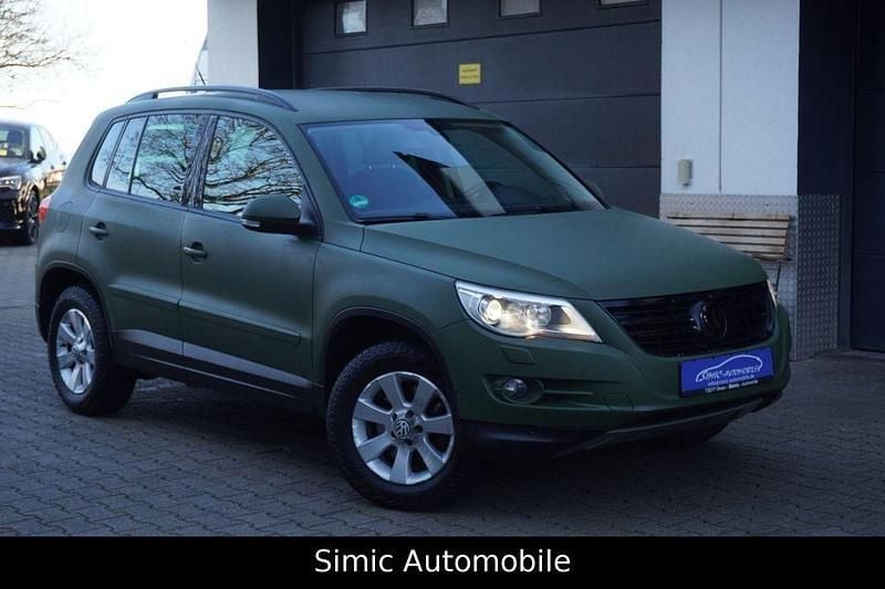 Gebraucht VW Tiguan Track & Field 140 PS (102 kW) 2011 Grün SUV