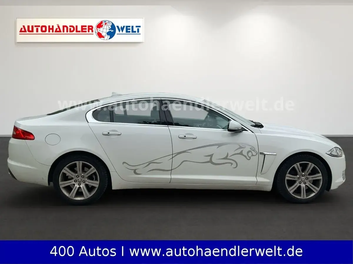 Gebraucht Jaguar XF 200 PS (147 kW) 2013 Weiß Limousine