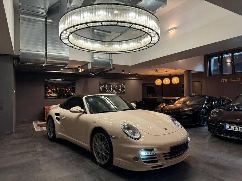 Weiß Gebraucht 2012 Porsche 911 Turbo S Cabriolet Cabrio | 97.777 € - Bild 1/4