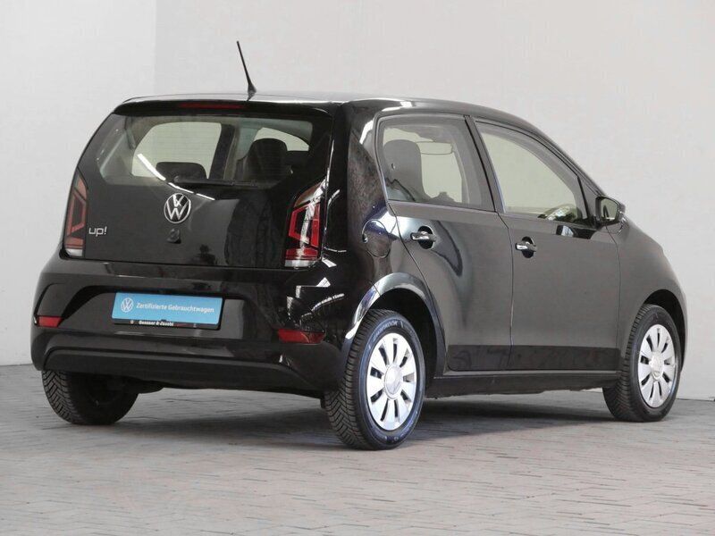 Gebraucht VW up! move up! 65 PS (47 kW) 2022 Schwarz Kleinwagen