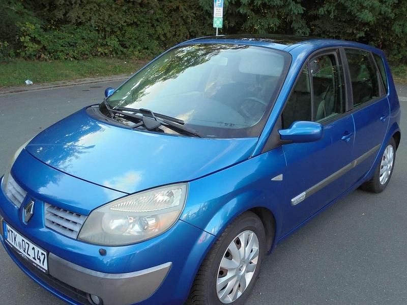 Blau Gebraucht 2005 Renault Scénic II Dynamique Van / Kleinbus | 1.650 € (Fairer Preis) - Bild 1/4