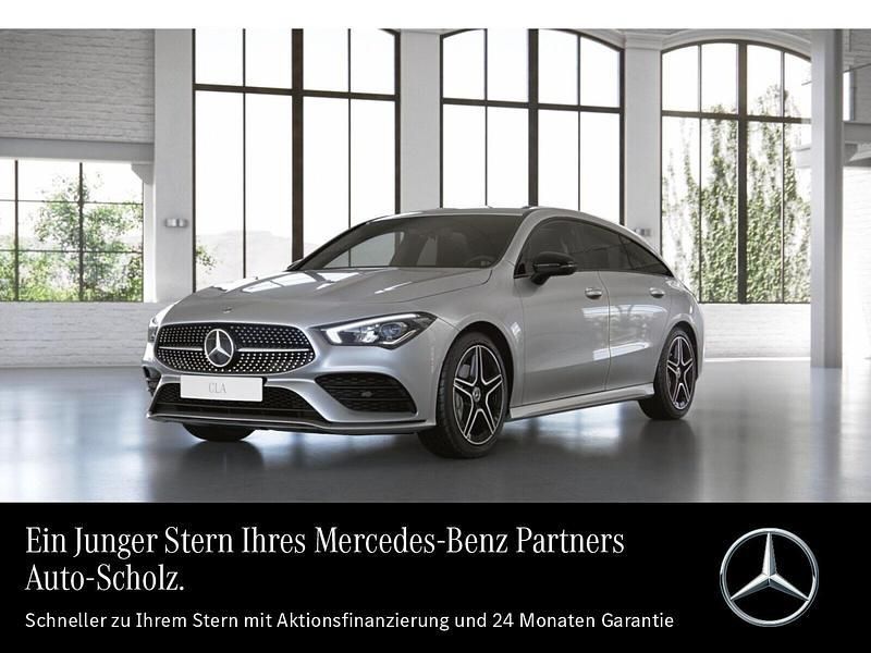 Silber Gebraucht 2023 Mercedes CLA200 Shooting Brake AMG Kombi | 32.611 € (Fairer Preis) - Bild 1/3