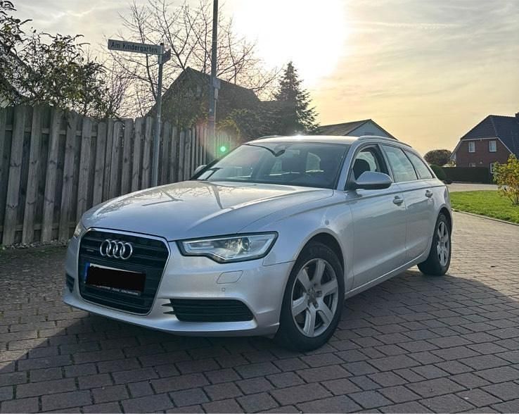 Silber Gebraucht 2013 Audi A6 Kombi | 9.450 € (Guter Preis) - Bild 1/4