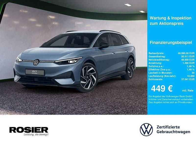 Gebraucht VW ID.7 Pro 210 kW (286 PS) 2025 Blau / stonewashed blue Kombi