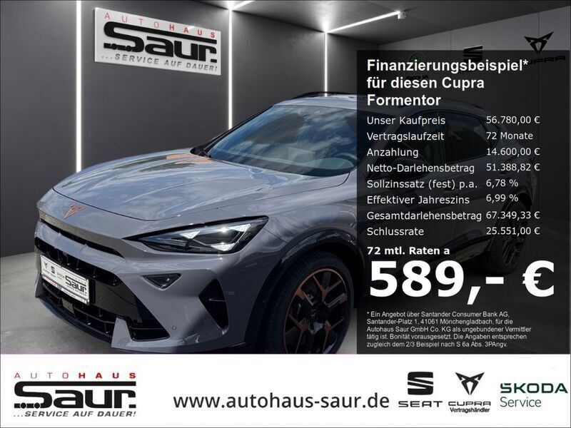 Grau Neu 2025 Cupra Formentor VZ SUV | 56.780 € - Bild 1/4