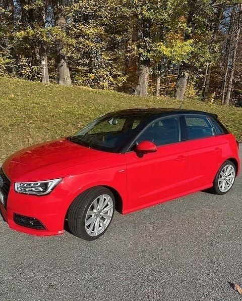 Gebraucht Audi A1 Sportback S-Line 95 PS (69 kW) 2016 Rot Kleinwagen