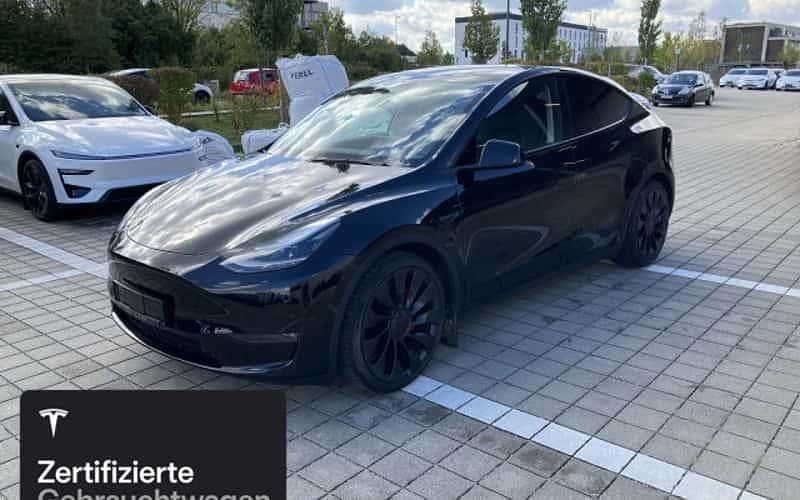 Schwarz Gebraucht 2022 Tesla Model Y Performance SUV | 42.200 € (Fairer Preis) - Bild 1/4