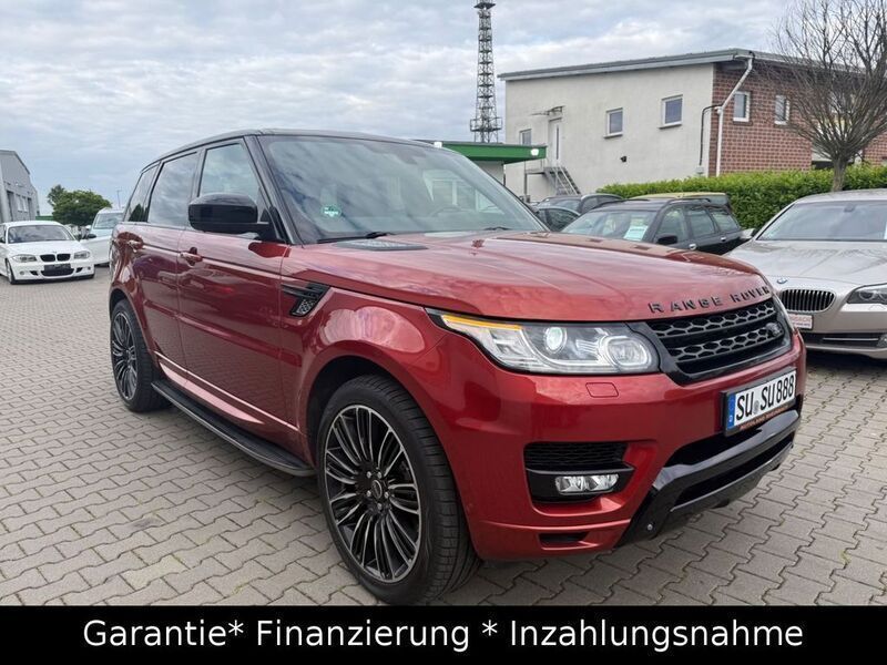 Rot Gebraucht 2014 Land Rover Range Rover Sport SUV | 27.900 € (Teuer) - Bild 1/4