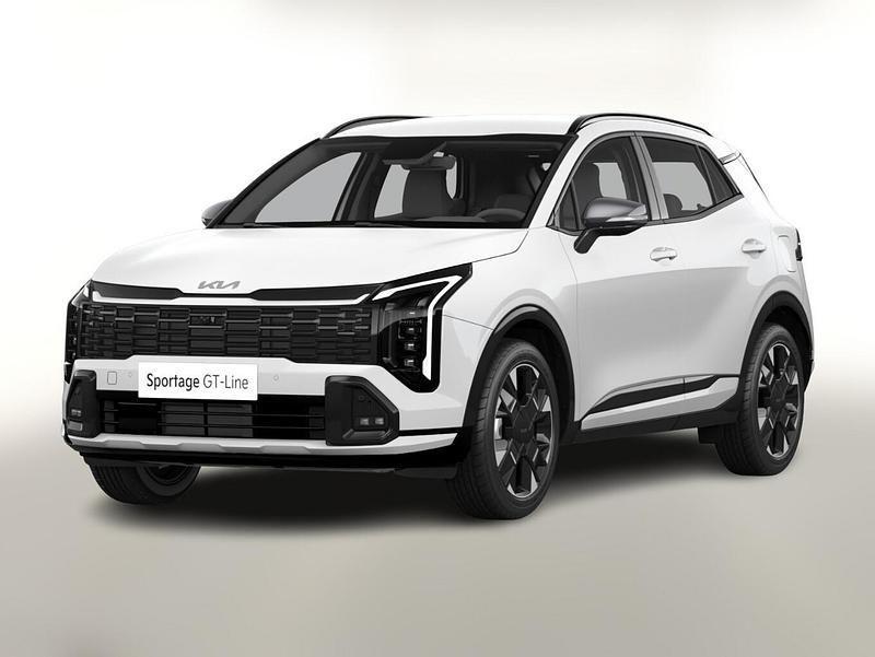 Deluxeweiß metallic Neu 2025 Kia Sportage GT-Line SUV | 40.044 € (Fairer Preis) - Bild 1/4