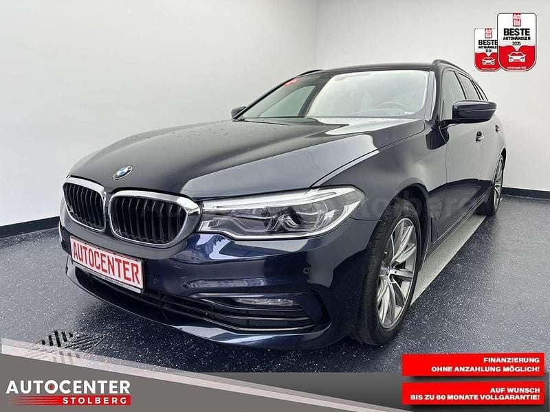 Blau Gebraucht 2018 BMW 520 Sport Line Kombi | 18.790 € (Superpreis) - Bild 1/3