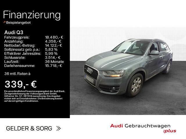 Gebraucht Audi Q3 Design 170 PS (125 kW) 2013 Monsungrau metallic SUV