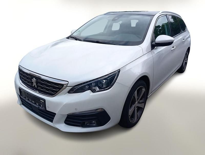 Weiss Gebraucht 2019 Peugeot 308 Allure Kombi | 14.288 € (Etwas zu teuer) - Bild 1/4