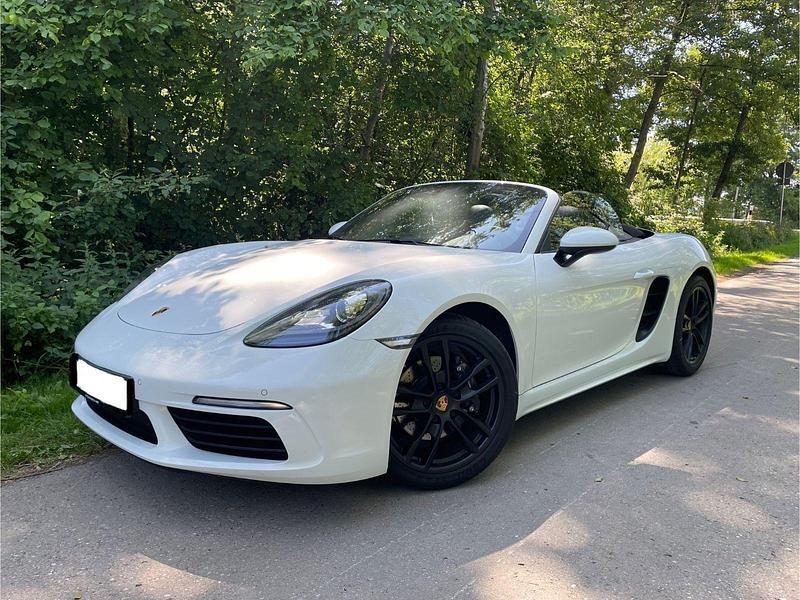Weiß Gebraucht 2017 Porsche Boxster Cabrio | 55.555 € (Fairer Preis) - Bild 1/4