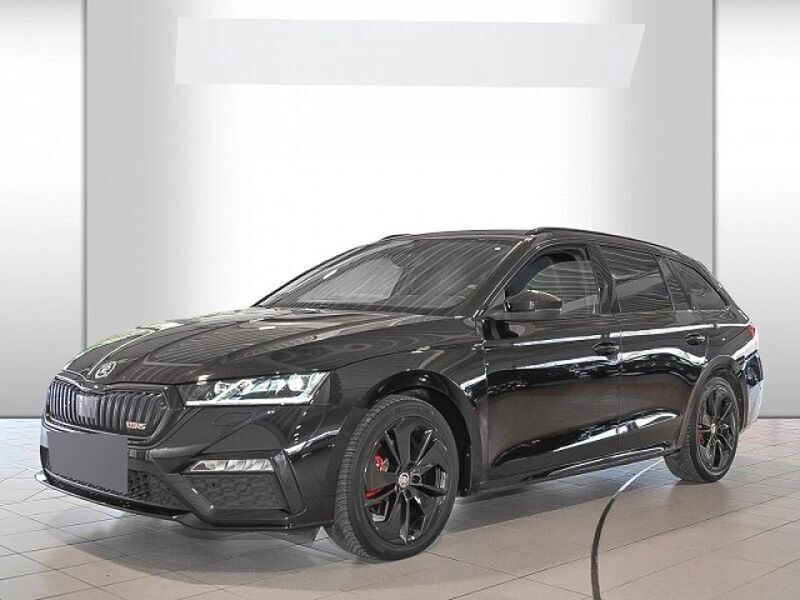 Schwarz Gebraucht 2022 Skoda Octavia RS Kombi | 39.437 € (Teuer) - Bild 1/4