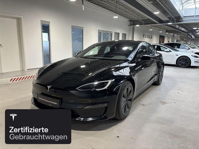 Schwarz Gebraucht 2023 Tesla Model S Plaid Kleinwagen | 82.600 € (Fairer Preis) - Bild 1/4