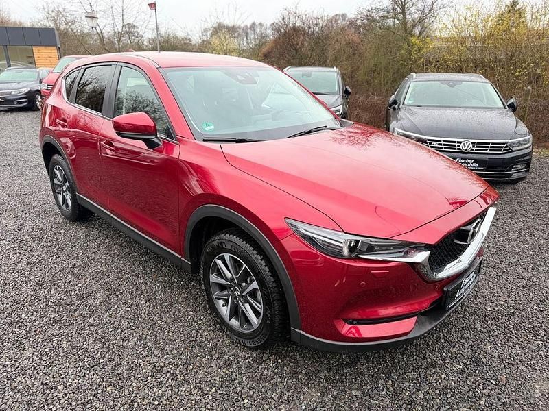 Gebraucht Mazda CX-5 Exclusive-Line 160 PS (117 kW) 2017 Rot SUV