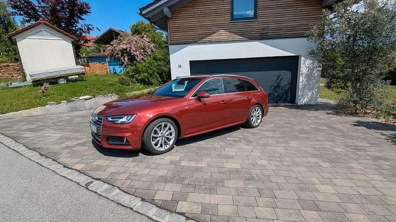 Rot Gebraucht 2017 Audi A4 Sport Kombi | 19.900 € (Fairer Preis) - Bild 1/4