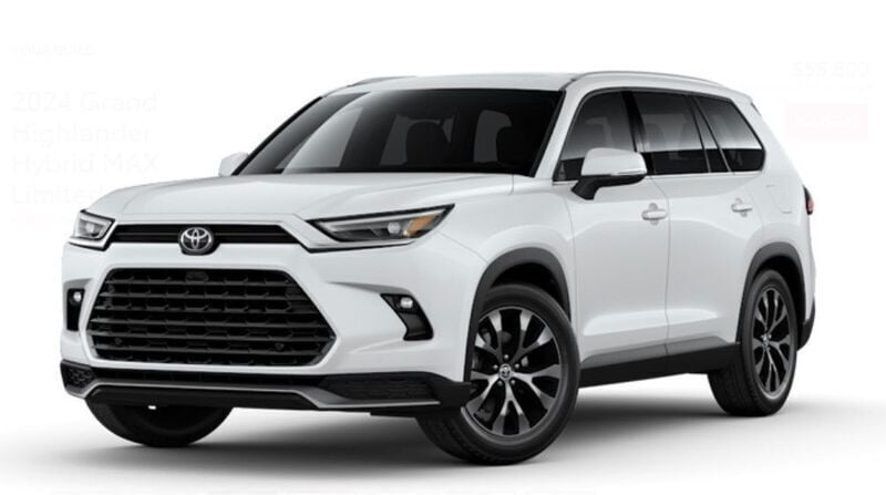 Gebraucht Toyota Highlander Platinum 362 PS (266 kW) 2024 Schwarz SUV