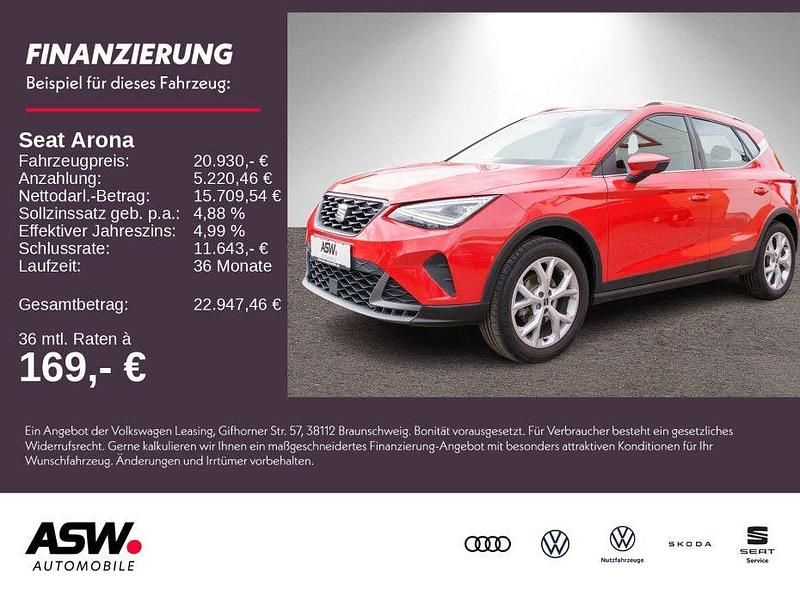 Rot Gebraucht 2023 Seat Arona FR-Line SUV | 20.930 € (Fairer Preis) - Bild 1/4