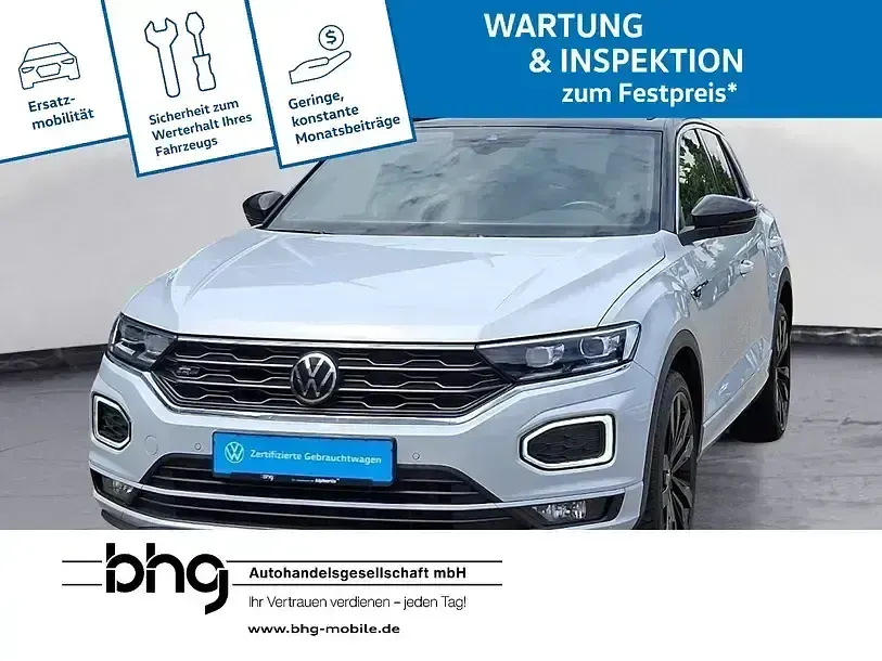 Gebraucht VW T-Roc Sport 150 PS (110 kW) 2021 White silver metallic/schwarz SUV