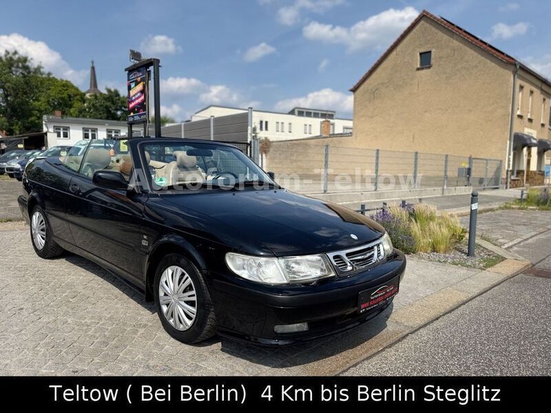 Schwarz Gebraucht 2002 Saab 9-3 Cabriolet Cabrio | 3.990 € - Bild 1/4
