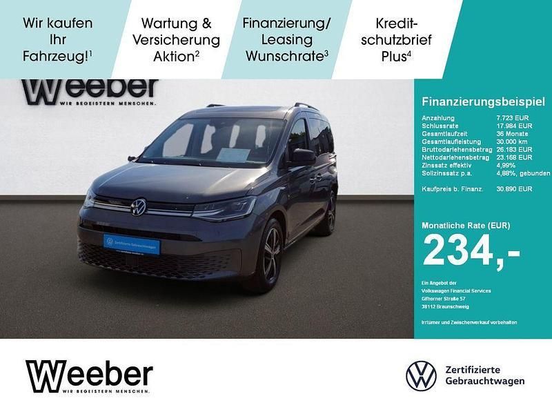 Grau Gebraucht 2023 VW Caddy Life Van / Kleinbus | 30.890 € (Fairer Preis) - Bild 1/4