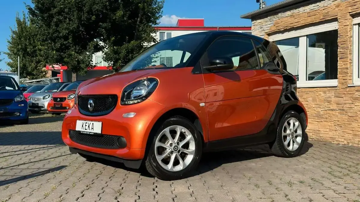 Gebraucht Smart ForTwo Coupé 71 PS (52 kW) 2015 Orange Coupé