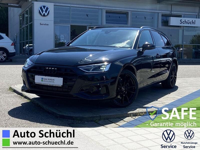 Midnight schwarz metallic Gebraucht 2022 Audi A4 Business Kombi | 26.470 € (Guter Preis) - Bild 1/4