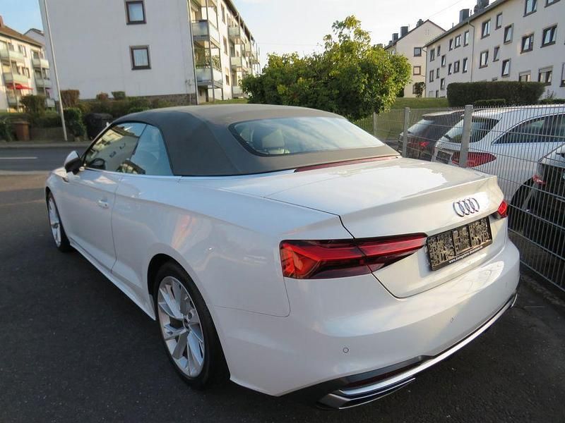 Gebraucht Audi A5 Cabriolet Advanced Plus 204 PS (150 kW) 2021 Gletscherweiss Cabrio