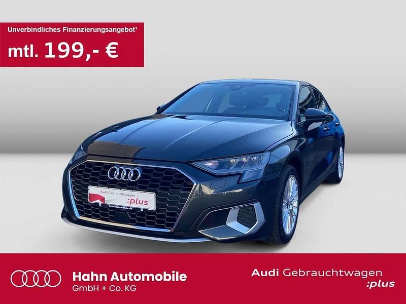 Grau Gebraucht 2023 Audi A3 Advanced Plus Limousine | 22.850 € (Fairer Preis) - Bild 1/3