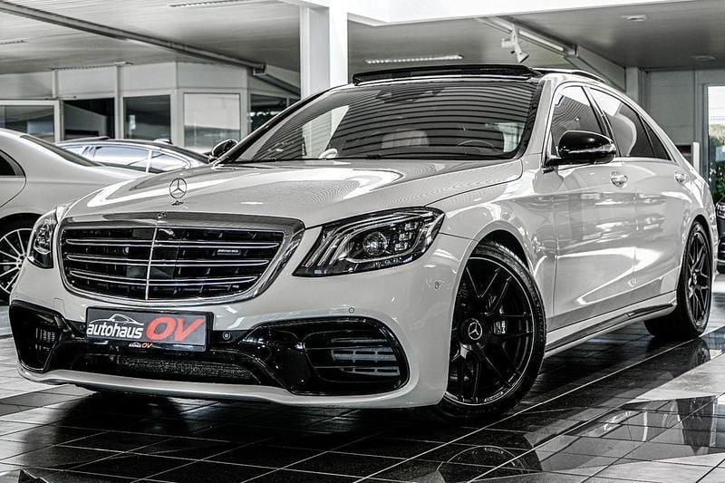 Weiß Gebraucht 2018 Mercedes S63 AMG AMG Limousine | 82.900 € (Fairer Preis) - Bild 1/4