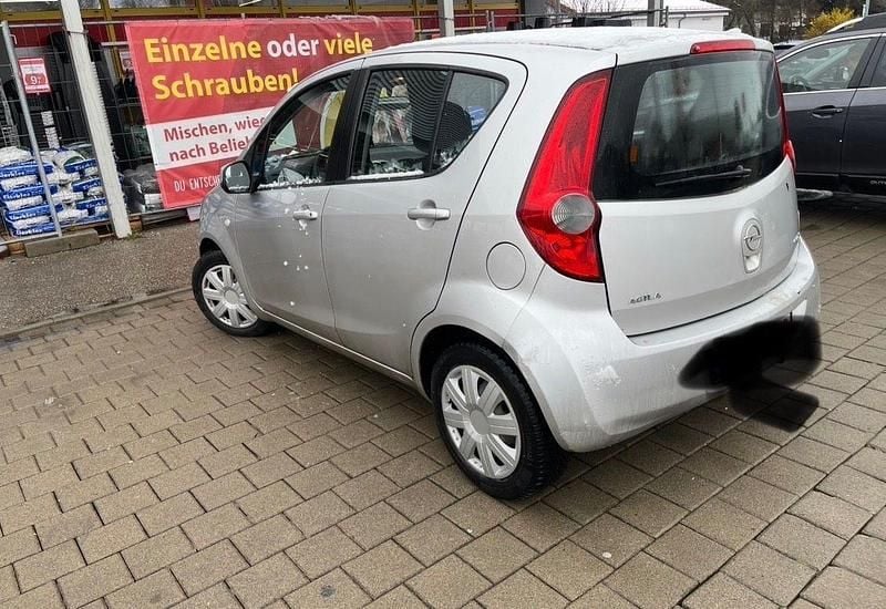 Gebraucht Opel Agila 68 PS (50 kW) 2009 Silber Kleinwagen