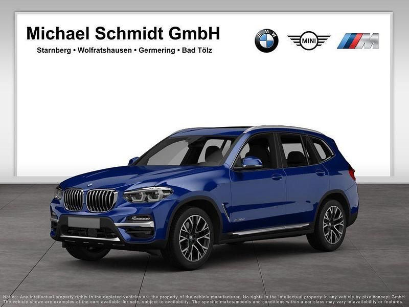 Bmw individual tansanitblau Gebraucht 2022 BMW X3 Sport Line SUV | 40.390 € (Superpreis) - Bild 1/4