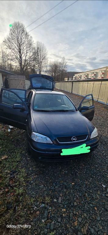 Blau Gebraucht 2003 Opel Astra Elegance Limousine | 850 € (Guter Preis) - Bild 1/4