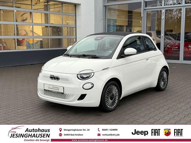 Gebraucht Fiat 500e 86 kW (118 PS) 2023 (arktis weiß) Cabrio